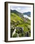 Castle ruin Hinterhaus. Historic village Spitz located in wine-growing area. Lower Austria-Martin Zwick-Framed Photographic Print