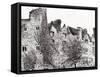 Castle Ruins at Hay on Wye, 2007-Vincent Alexander Booth-Framed Stretched Canvas