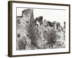 Castle Ruins at Hay on Wye, 2007-Vincent Alexander Booth-Framed Giclee Print