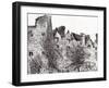 Castle Ruins at Hay on Wye, 2007-Vincent Alexander Booth-Framed Premium Giclee Print