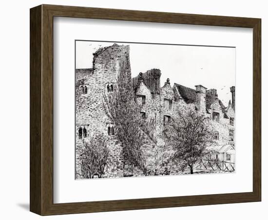 Castle Ruins at Hay on Wye, 2007-Vincent Alexander Booth-Framed Giclee Print