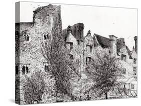 Castle Ruins at Hay on Wye, 2007-Vincent Alexander Booth-Stretched Canvas