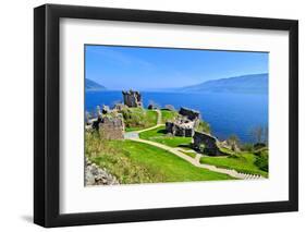 Castle Ruins at Loch Ness-Jeni Foto-Framed Photographic Print