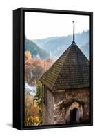 Castle Ruins on A Hill Top in Ojcow, Poland-Curioso Travel Photography-Framed Stretched Canvas