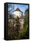 Castle Ruins on A Hill Top in Ojcow, Poland-Curioso Travel Photography-Framed Stretched Canvas