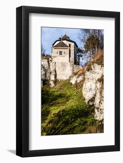 Castle Ruins on A Hill Top in Ojcow, Poland-Curioso Travel Photography-Framed Photographic Print