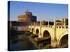 Castle San Angelo, Rome, Italy-Hans Peter Merten-Stretched Canvas