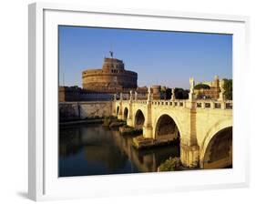 Castle San Angelo, Rome, Italy-Hans Peter Merten-Framed Photographic Print