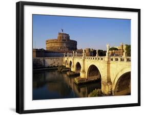 Castle San Angelo, Rome, Italy-Hans Peter Merten-Framed Photographic Print