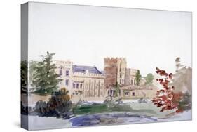 Castle Seen Through Trees, C1864-1930-Anna Lea Merritt-Stretched Canvas