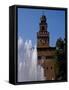 Castle Sforzesco, Milan, Lombardy, Italy, Europe-Charles Bowman-Framed Stretched Canvas