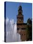 Castle Sforzesco, Milan, Lombardy, Italy, Europe-Charles Bowman-Stretched Canvas