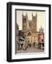 Castle Square, Lincoln Cathedral, Lincoln, Lincolnshire, England, UK-Ivan Vdovin-Framed Photographic Print