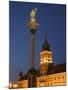 Castle Square (Plac Zamkowy), the Sigismund III Vasa Column and Royal Castle, Warsaw, Poland-Gavin Hellier-Mounted Photographic Print