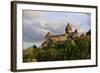 Castle Stahleck Near Bacharach in the Evening, View from the Steeger Valley-Uwe Steffens-Framed Photographic Print