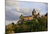 Castle Stahleck Near Bacharach in the Evening, View from the Steeger Valley-Uwe Steffens-Mounted Photographic Print