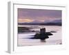 Castle Stalker at Sunset, Loch Linnhe, Argyll, Scotland-Nigel Francis-Framed Photographic Print