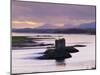 Castle Stalker at Sunset, Loch Linnhe, Argyll, Scotland-Nigel Francis-Mounted Photographic Print