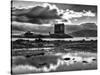 Castle Stalker on loch Laich, Argyll and Bute, Scotland-Nadia Isakova-Stretched Canvas
