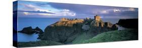 Castle, Stonehaven, Grampian, Aberdeen, Scotland-null-Stretched Canvas