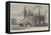 Castle-Street, Aberdeen, Meeting of the British Association-null-Framed Stretched Canvas