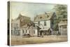 Castle Tavern, Old Kent Road, London, C1830-George Scharf-Stretched Canvas