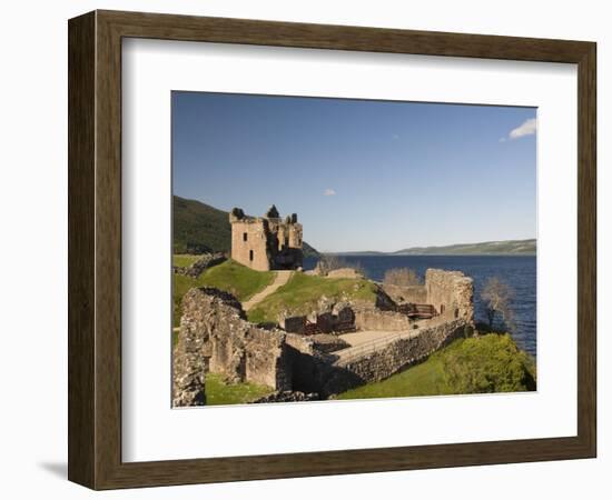 Castle Urquhart. Loch Ness, Highlands, Scotland, United Kingdom, Europe-Richard Maschmeyer-Framed Photographic Print