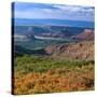 Castle Valley from La Sal Mountain, Moab, Utah, Usa-Charles Crust-Stretched Canvas