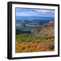 Castle Valley from La Sal Mountain, Moab, Utah, Usa-Charles Crust-Framed Photographic Print