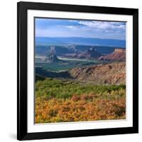 Castle Valley from La Sal Mountain, Moab, Utah, Usa-Charles Crust-Framed Photographic Print