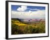 Castle Valley From La Sal Mountains With Fall Color in Valley, Utah, USA-Bernard Friel-Framed Photographic Print