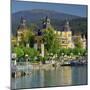 Castle Velden, Wšrthersee, Gerlitzen, Carinthia, Austria-Rainer Mirau-Mounted Photographic Print