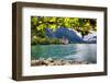 Castle View On Lake Geneva-George Oze-Framed Photographic Print