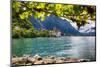 Castle View On Lake Geneva-George Oze-Mounted Photographic Print