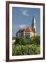 Castle Wallsee, the Danube, Austria-Rainer Mirau-Framed Photographic Print