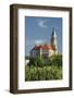 Castle Wallsee, the Danube, Austria-Rainer Mirau-Framed Photographic Print