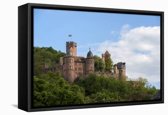 Castle, Wertheim, Bavaria, Germany-Jim Engelbrecht-Framed Stretched Canvas