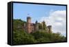 Castle, Wertheim, Bavaria, Germany-Jim Engelbrecht-Framed Stretched Canvas