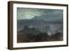 Castle with an Estuary Beyond, 1856-Alfred William Hunt-Framed Giclee Print