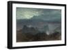 Castle with an Estuary Beyond, 1856-Alfred William Hunt-Framed Giclee Print