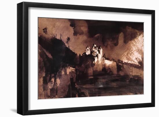 Castle-Victor Hugo-Framed Giclee Print