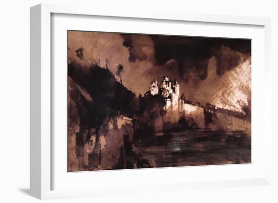 Castle-Victor Hugo-Framed Giclee Print