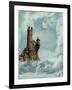 Castle-justdd-Framed Art Print