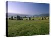 Castlerigg Stone Circle at Dawn, Near Keswick, Lake District National Park, Cumbria, England-Patrick Dieudonne-Stretched Canvas