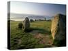 Castlerigg Stone Circle at Dawn, Near Keswick, Lake District National Park, Cumbria, England-Patrick Dieudonne-Stretched Canvas