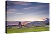 Castlerigg Stone Circle at Sunset-Julian Elliott-Stretched Canvas