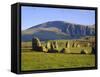 Castlerigg Stone Circle, Cumbria, Lake District, England-Roy Rainford-Framed Stretched Canvas