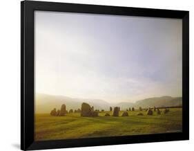 Castlerigg Stone Circle, Keswick, Cumbria, Lake District, England-Nigel Francis-Framed Photographic Print