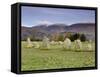 Castlerigg Stone Circle, Keswick, Lake District, Cumbria, England-Gavin Hellier-Framed Stretched Canvas