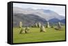 Castlerigg Stone Circle, Keswick, Lake District National Park, Cumbria, England-Ruth Tomlinson-Framed Stretched Canvas